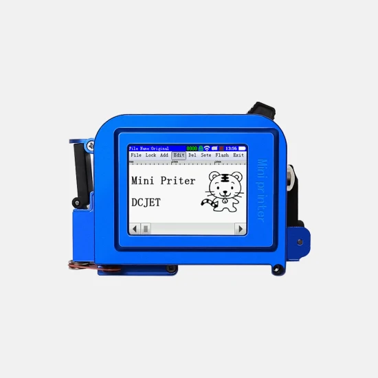 Mini-Handheld-Tintenstrahldrucker, Ablaufdatumsdrucker, Etikettencodierungsgerät